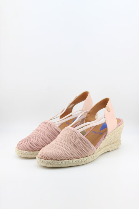Verbenas Braided Wedge Espadrille Slingback Sandals